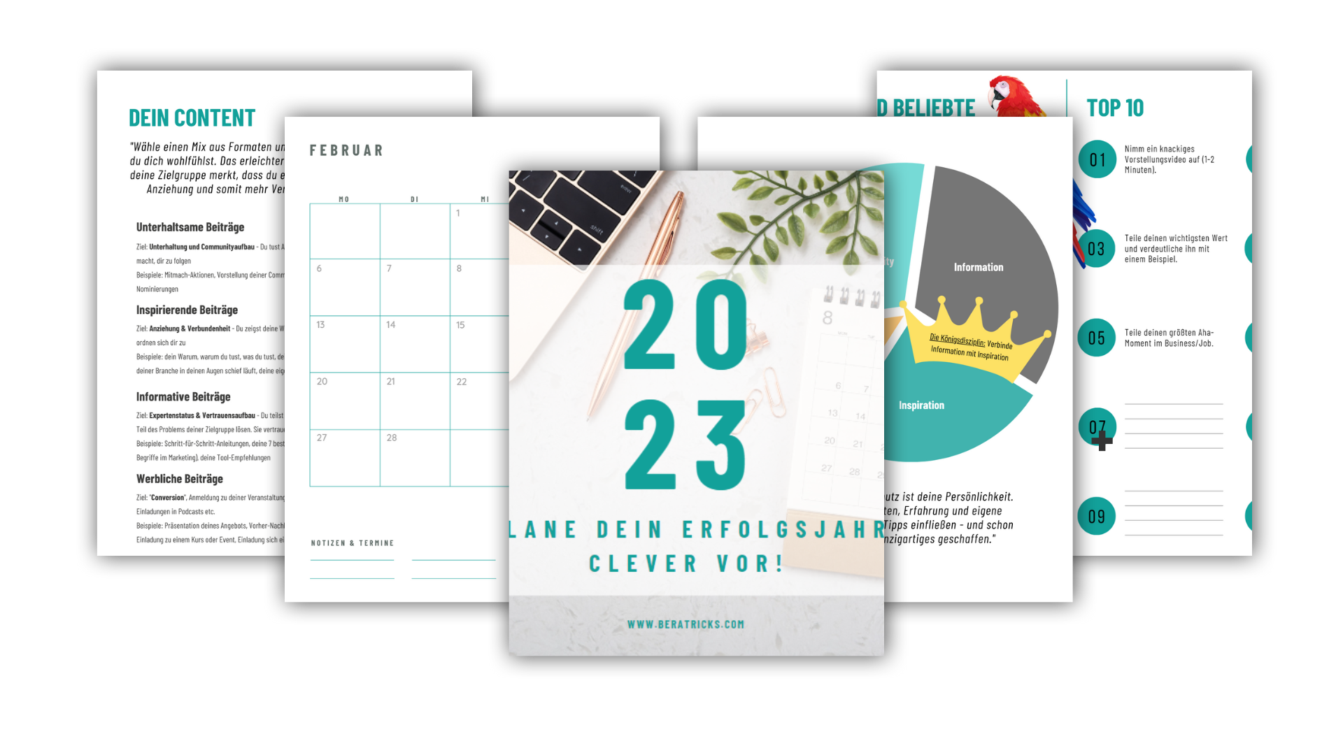 Durchstarter-Kalender Marketa Burger LinkedIn Coach